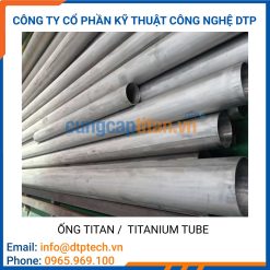 Ống titanium chống ăn mòn Gr1
