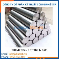 Thanh tròn titanium