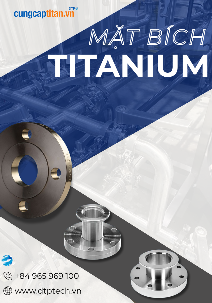 Mặt bích titanium