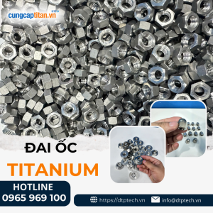 đai ốc titan DIN934,DIN6923, DIN1587
