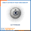 Gá nhọn titanium chống ăn mòn, dùng để treo và giữ sản phẩm trong quá trình mạ điện