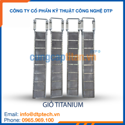 Giỏ titan mạ điện chống ăn mòn, sử dụng trong ngành xi mạ và hóa chất công nghiệp