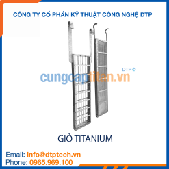 Giỏ đựng kẽm thỏi titanium chống ăn mòn, sử dụng trong ngành xi mạ và hóa chất