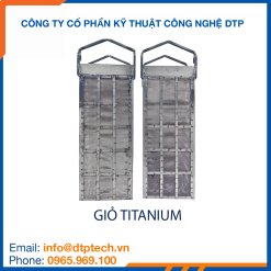 Giỏ đựng lắc titan swing basket chống ăn mòn, sử dụng trong ngành xi mạ và xử lý bề mặt