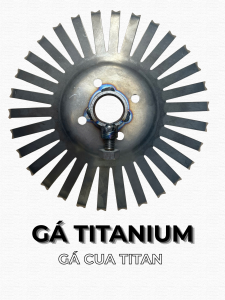 Gá cua titanium dùng trong xi mạ