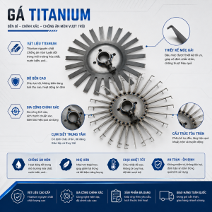 Gá Titanium